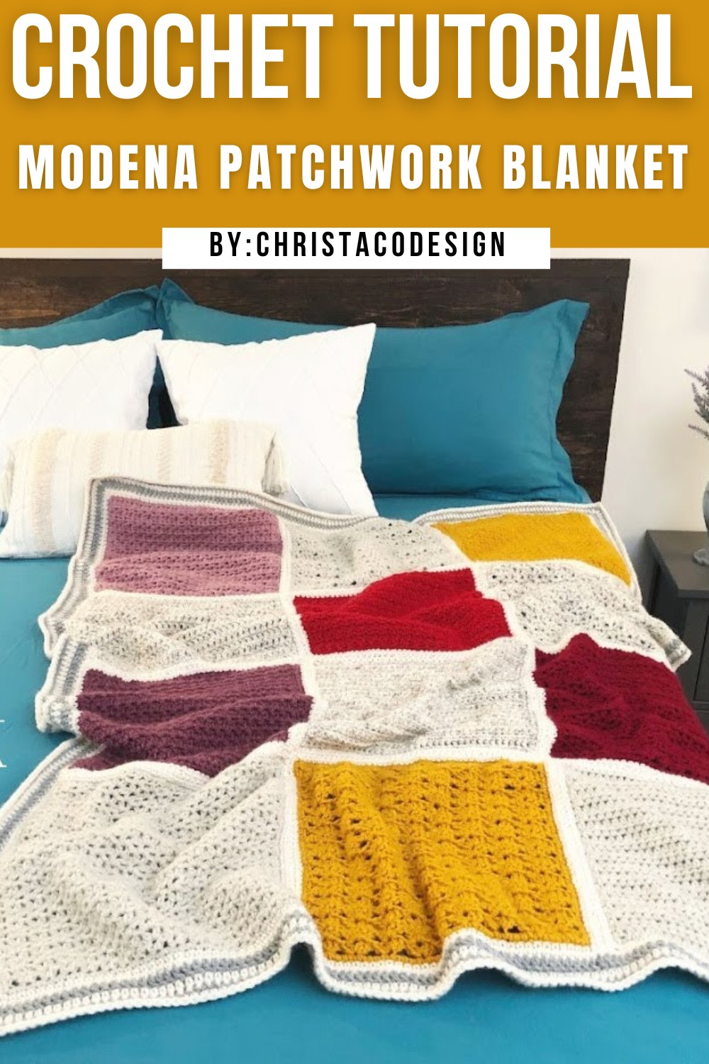 Crochet Modena Patchwork Blanket