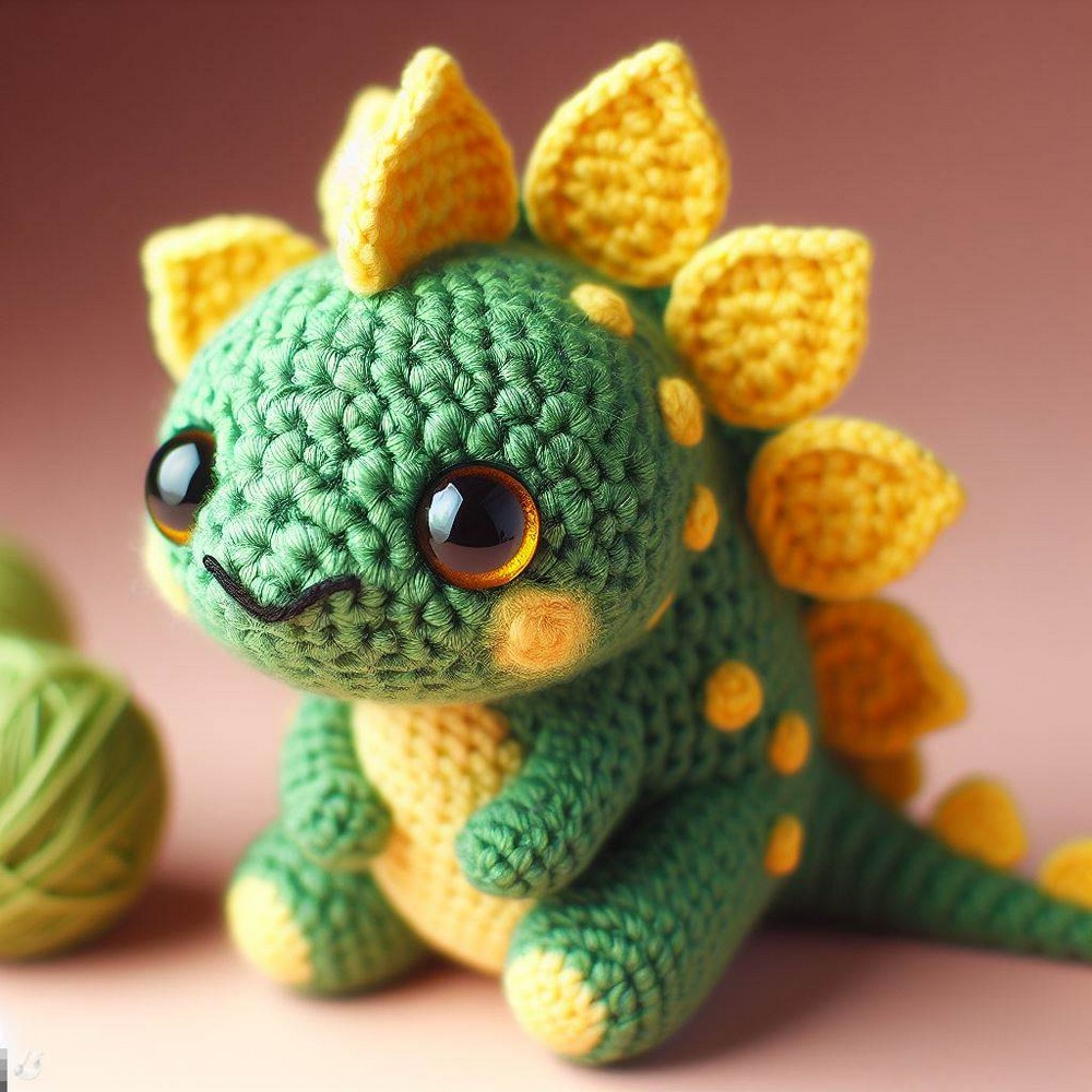 Crochet Stegosaurus