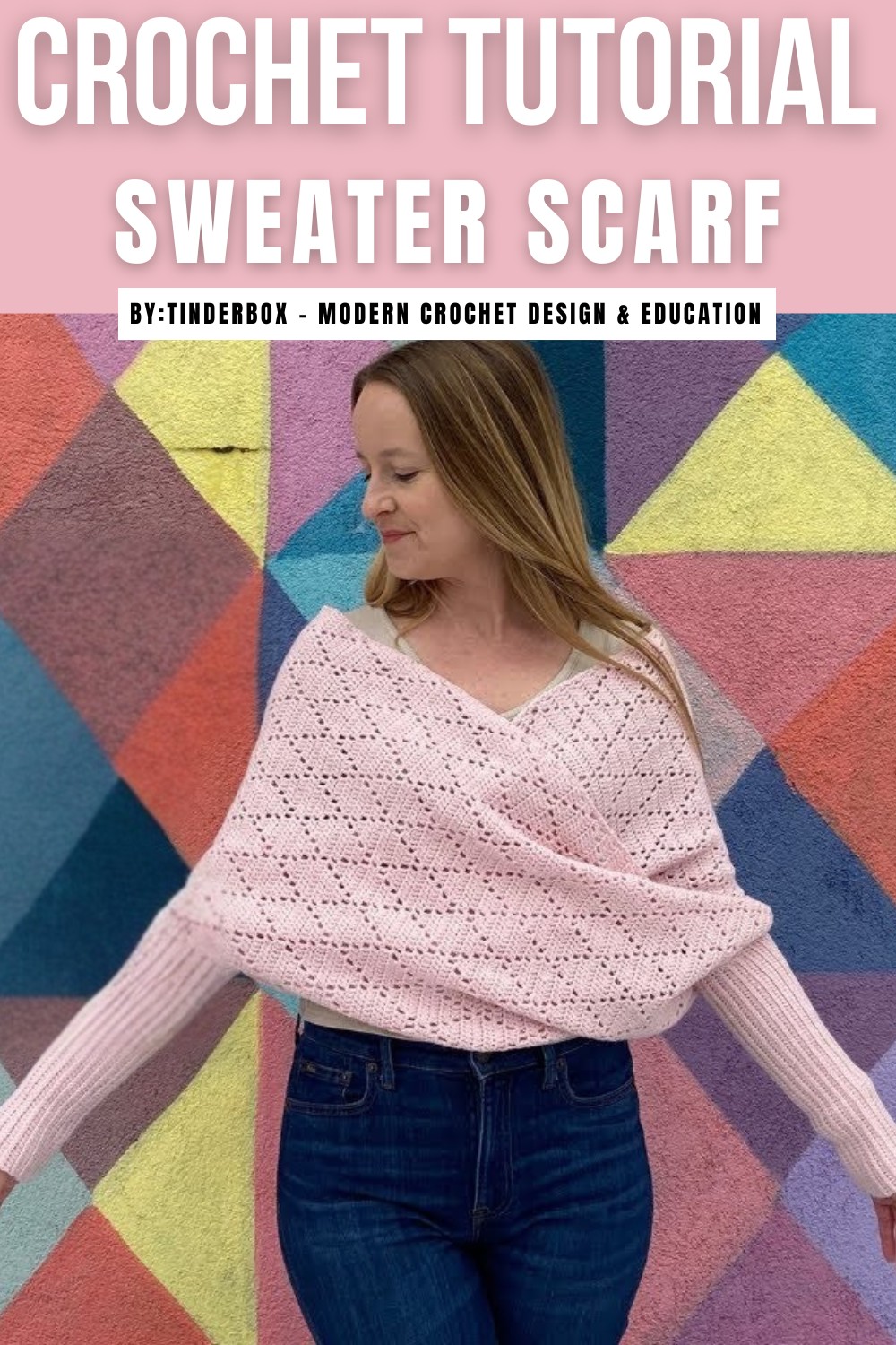 Crochet Sweater Scarf
