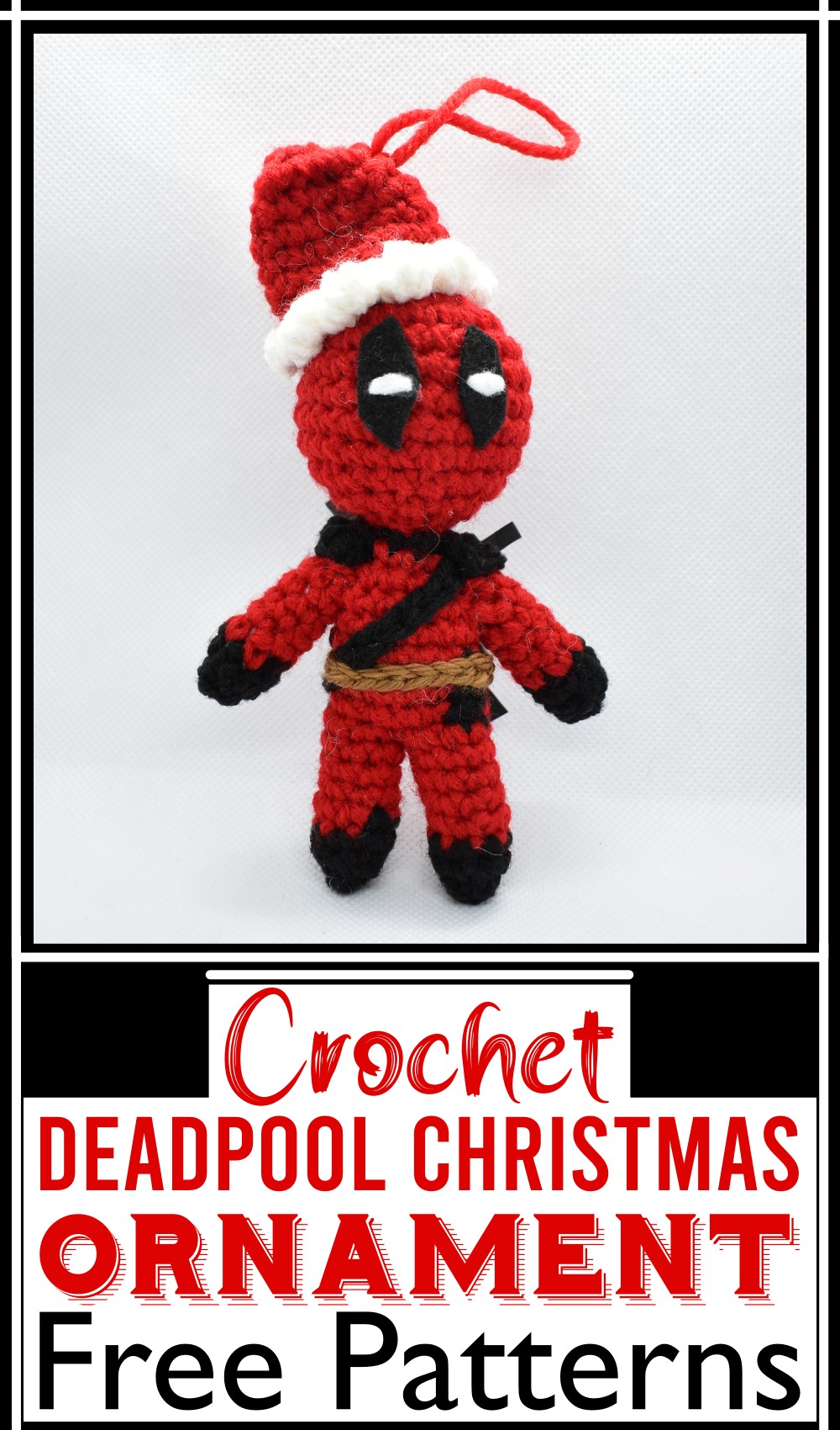 Deadpool Christmas Ornament