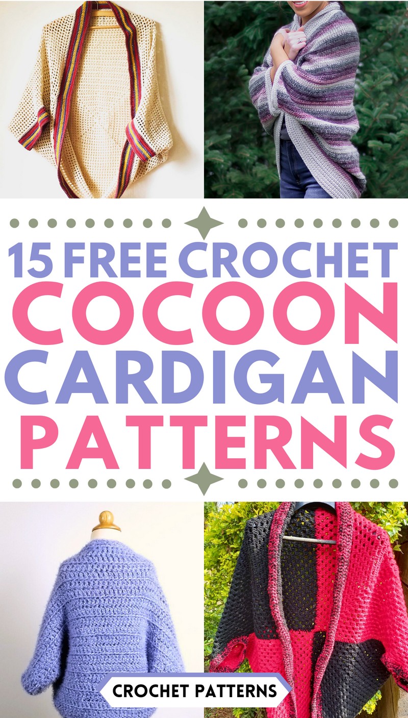 Free Crochet Cocoon Cardigan Patterns