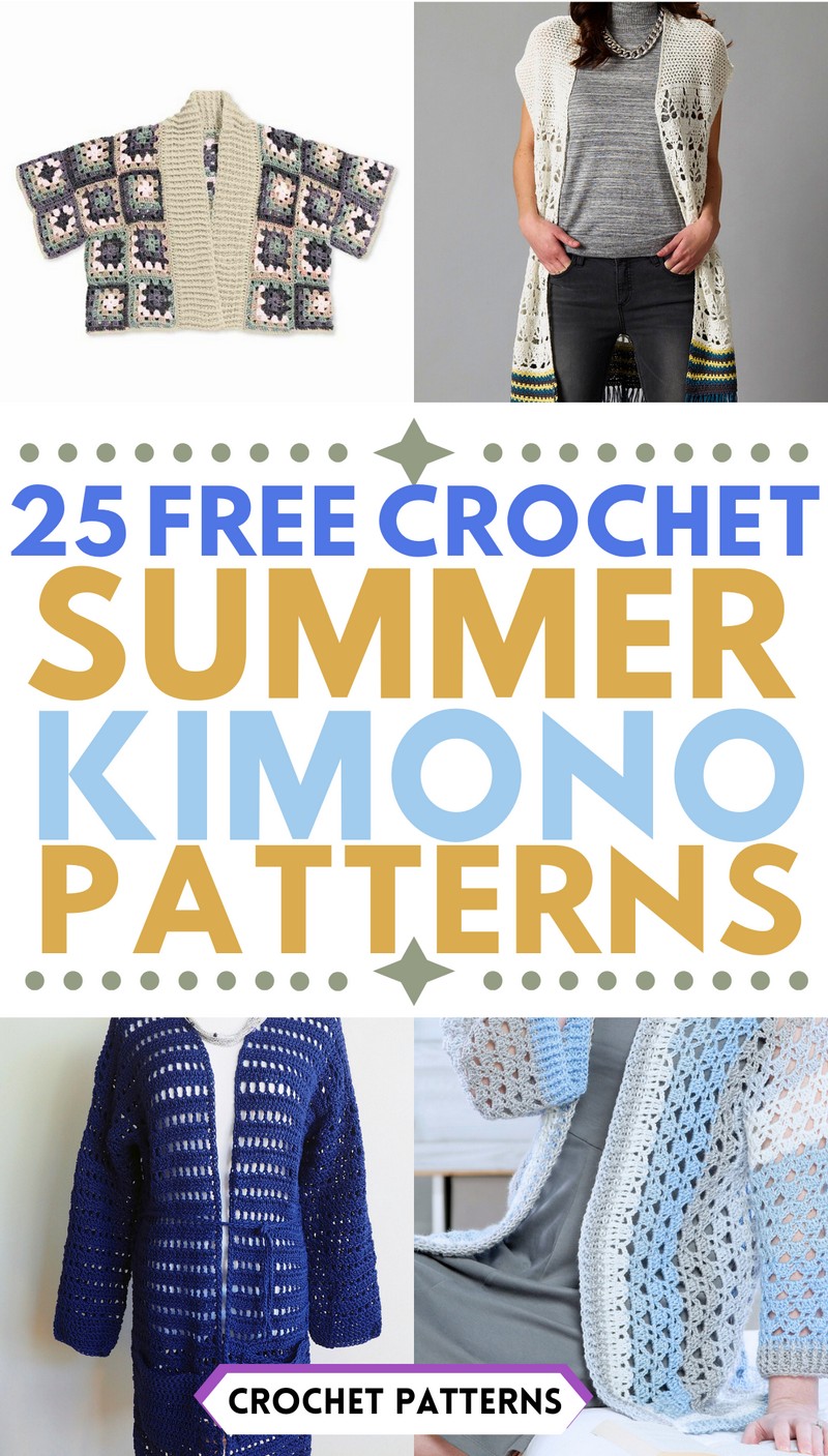 Free Crochet Kimono Patterns