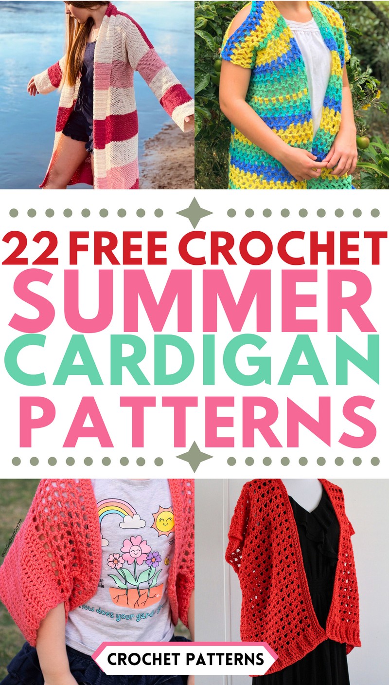 Free Crochet Summer Cardigan Patterns