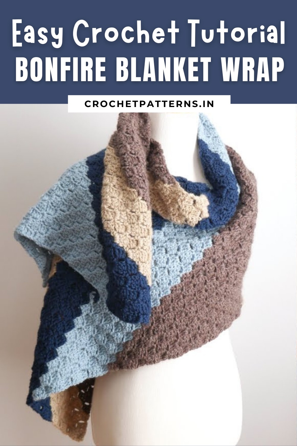 How To Crochet The Bonfire Blanket Wrap