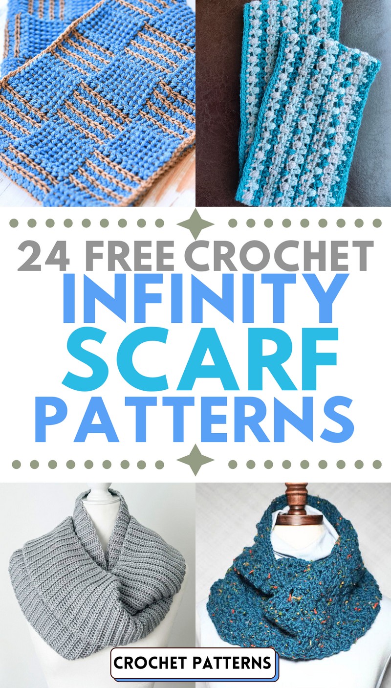 Crochet Infinity Scarf Patterns