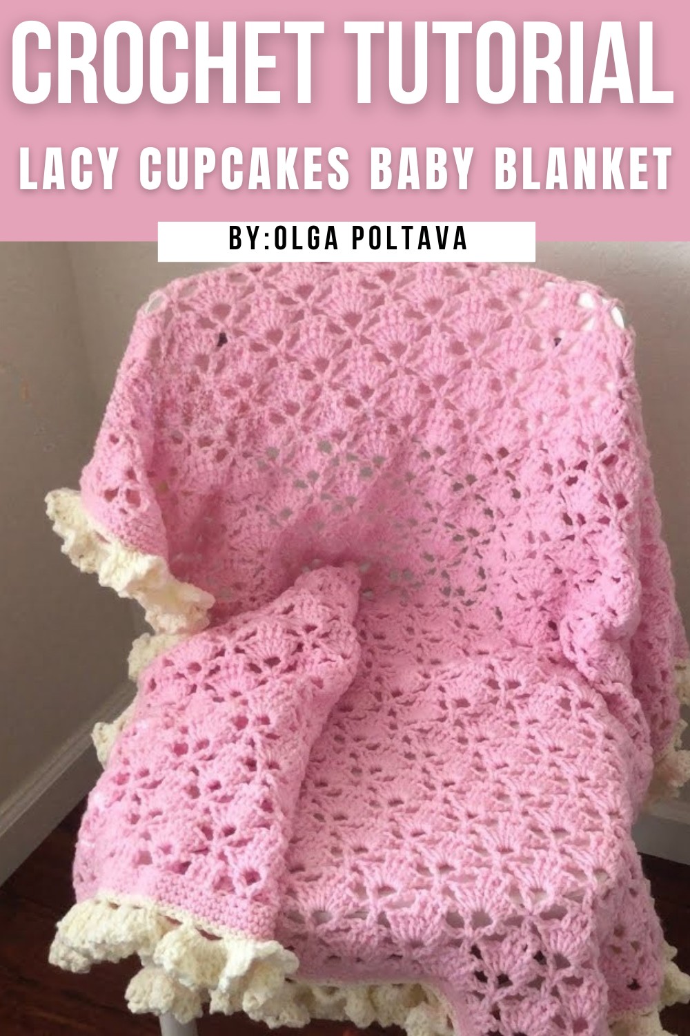 Lacy Cupcakes Baby Blanket
