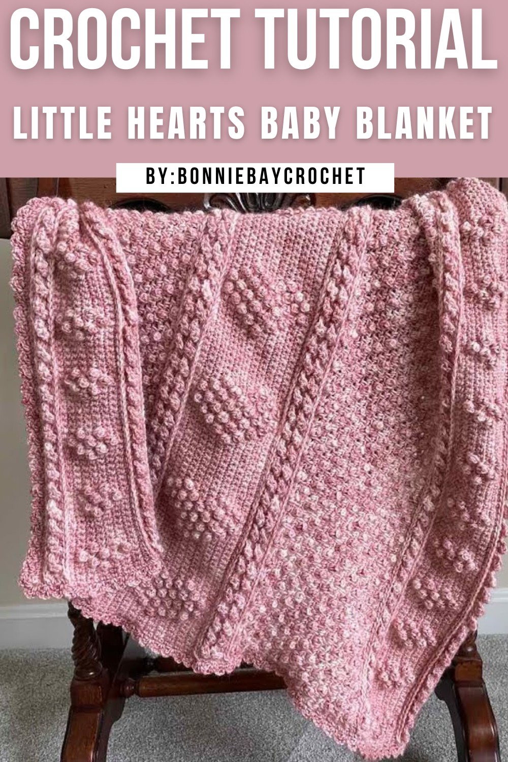 Little Hearts Baby Blanket