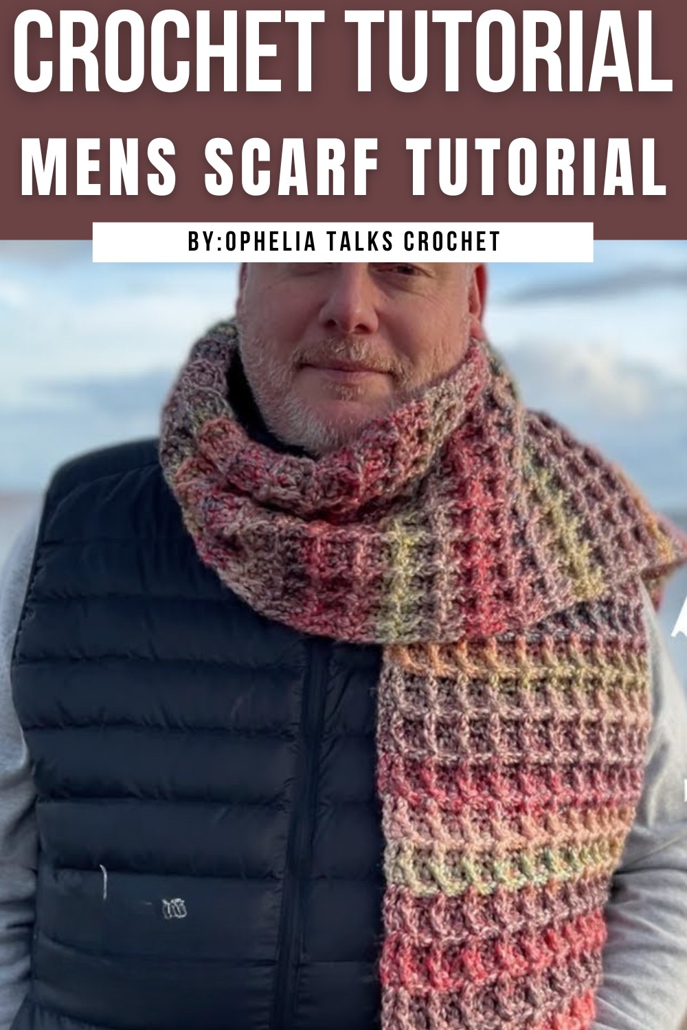 Mens Crochet Scarf Tutorial