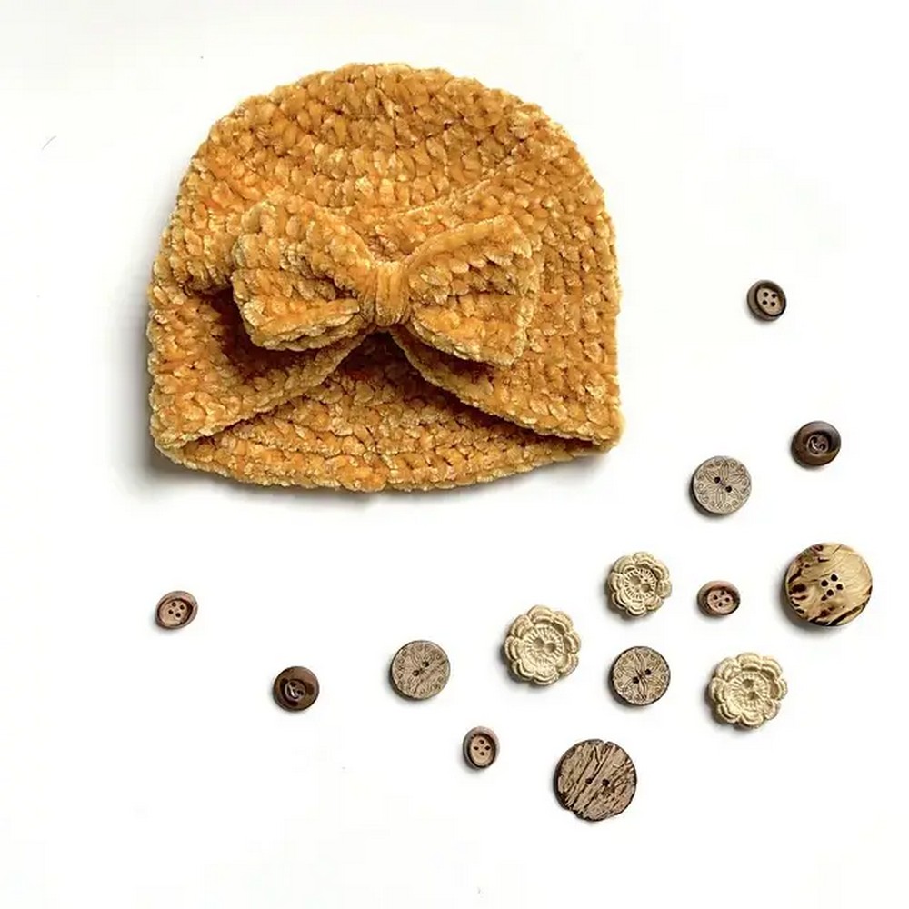 Crochet Baby Turban