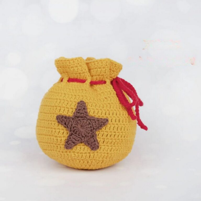 Free Crochet Bell Bag Animal Crossing Pattern