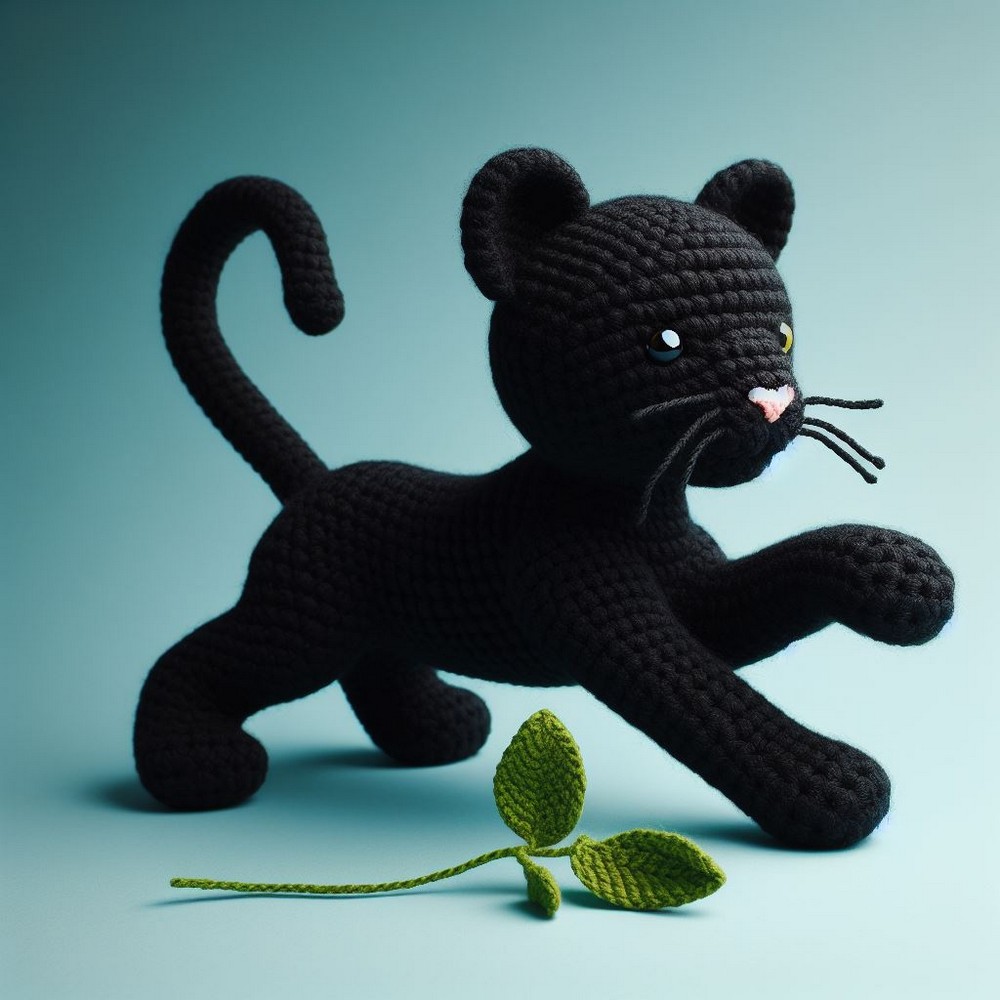 Crochet Black Panther