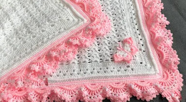 Easy Crochet Baby Blanket For Beginners Step By Step
