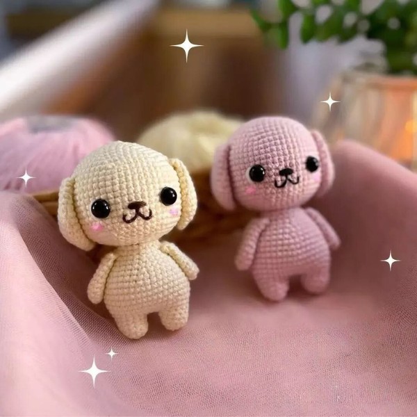 Crochet Cute Puppy Free Pattern