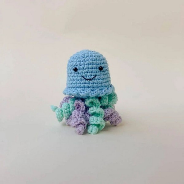 Crochet For Tiny Jellyfish Pattern
