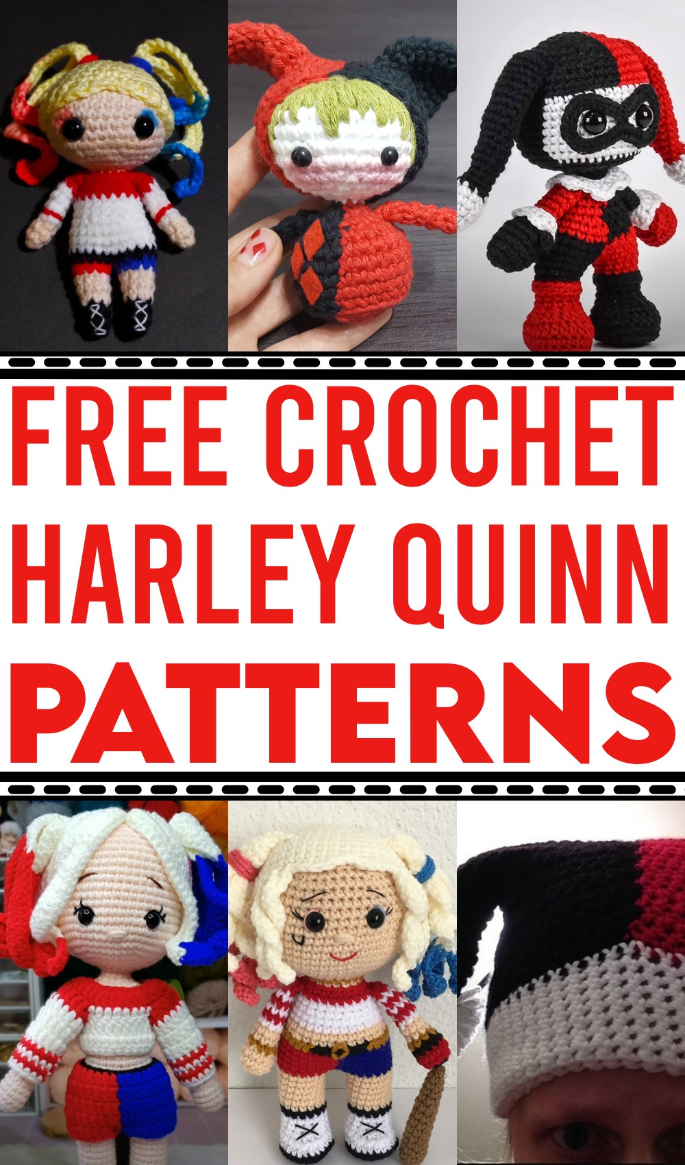 Crochet Harley Quinn Patterns