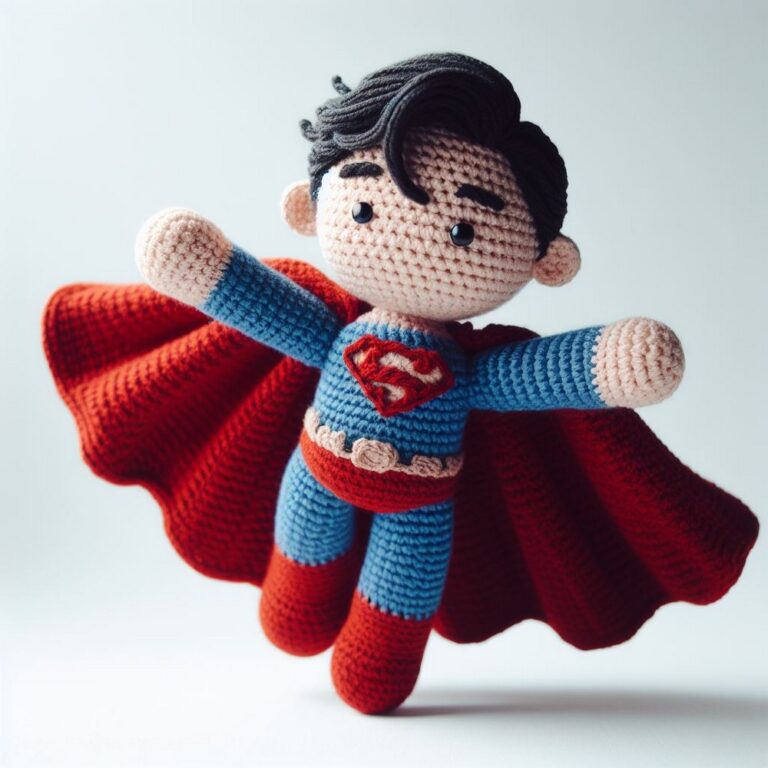 6 Free Crochet Superman Patterns For Dolls