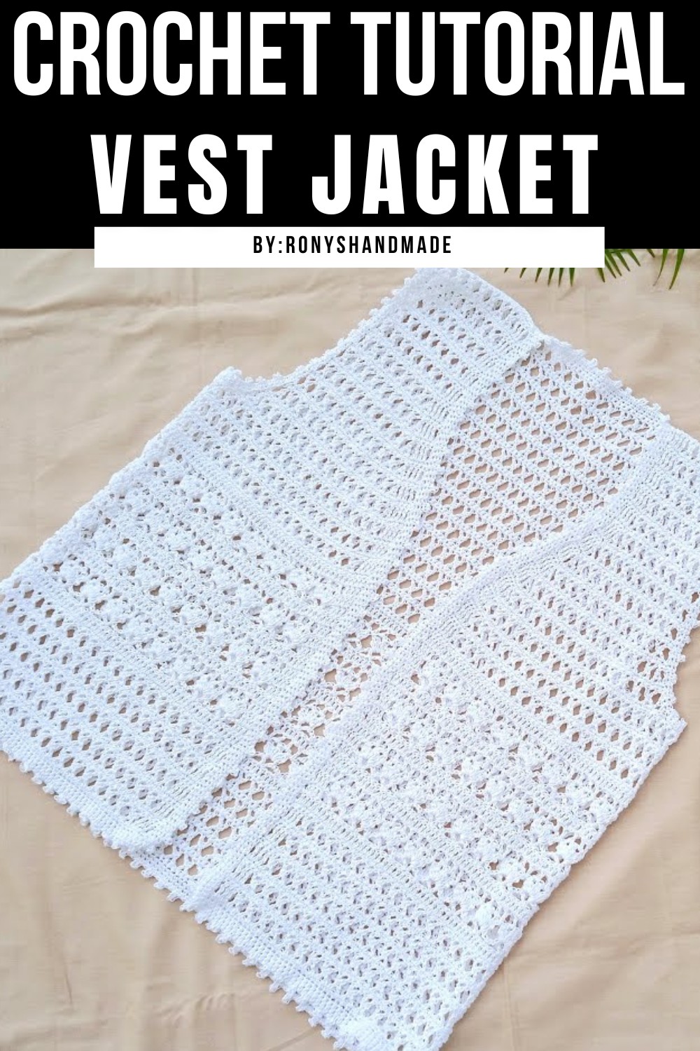 Crochet Vest Jacket