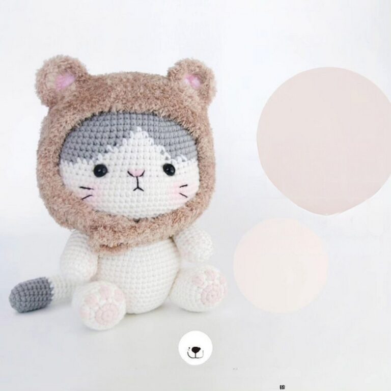 Super Cute And Soft Crochet Bear Hat Pattern