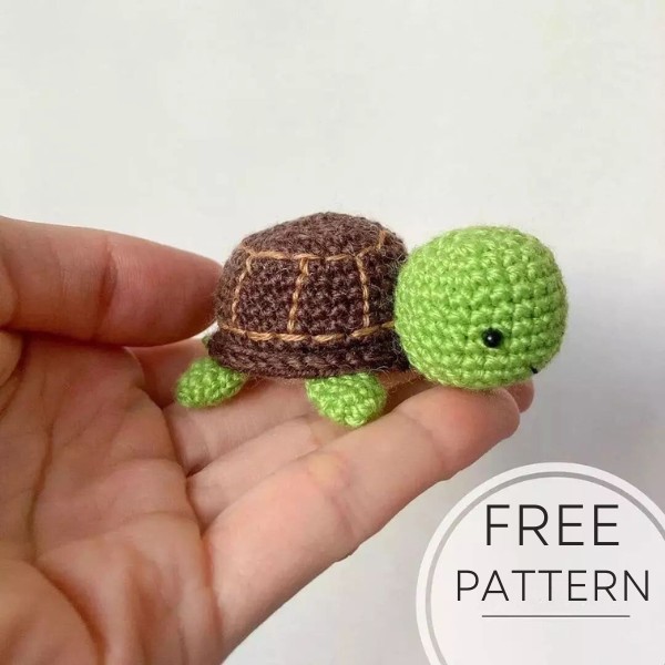 Free Crochet For Tiny Turtle Pattern
