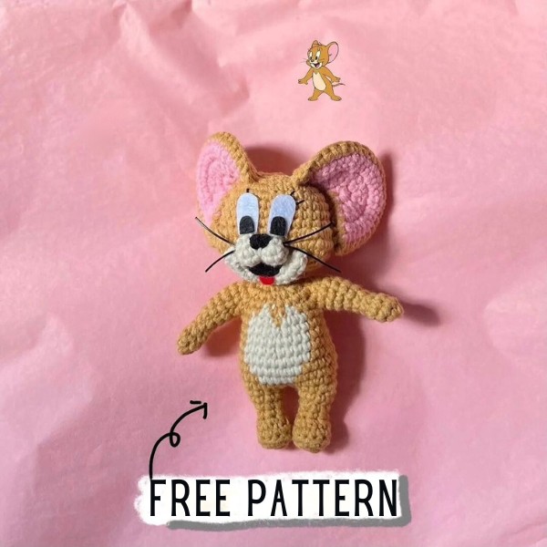 Free Crochet Little Jerry Pattern