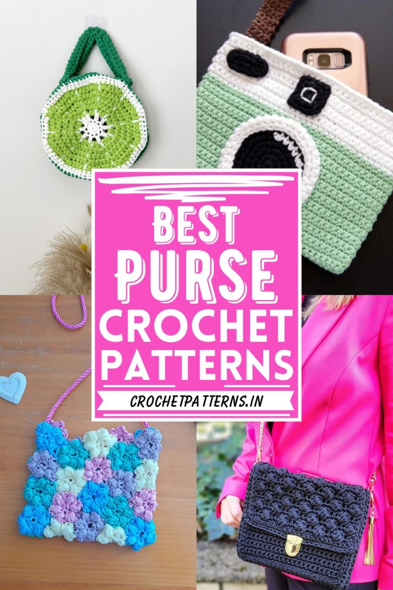 21 Eye-Catching Free Crochet Purse Patterns