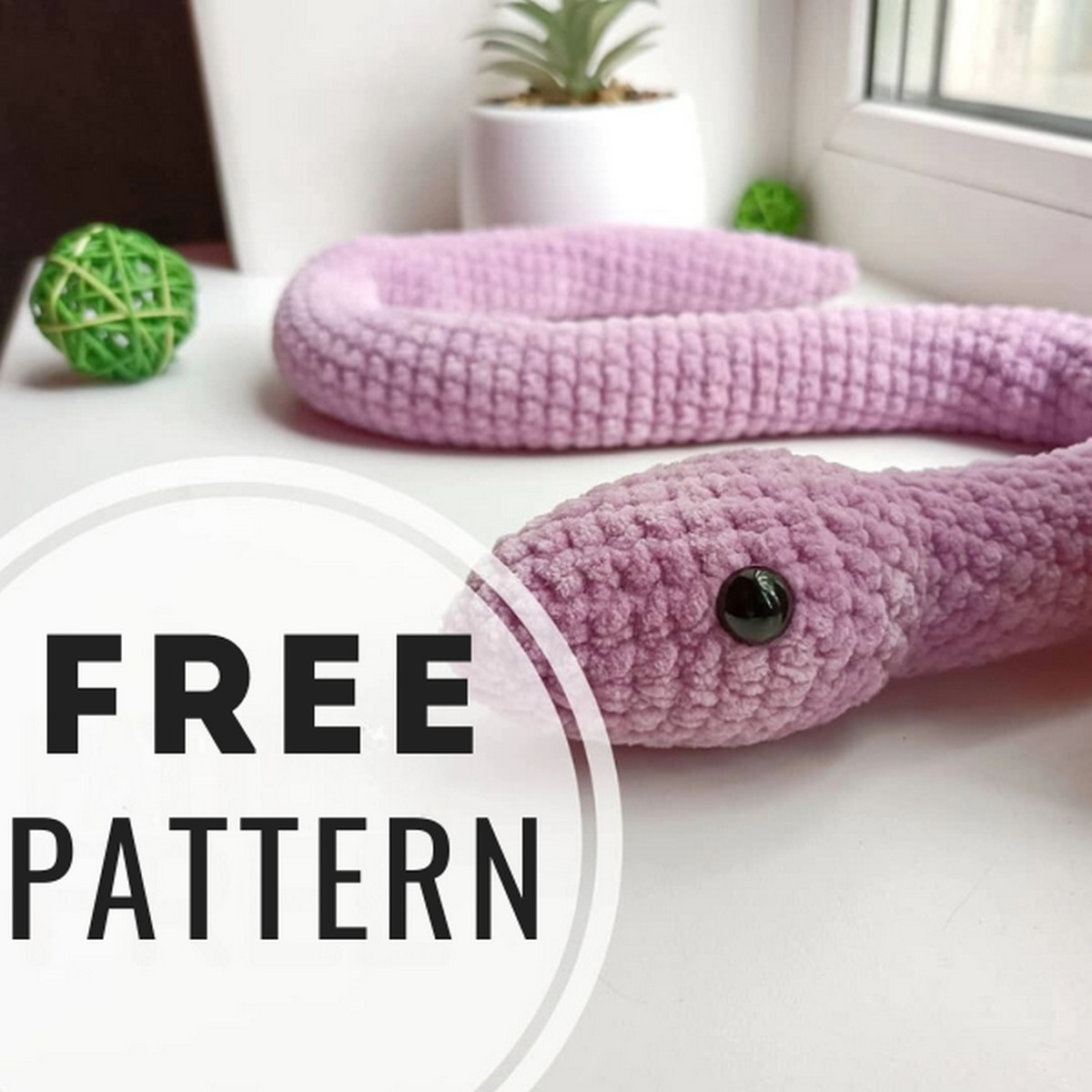 Free Crochet Snake Pattern