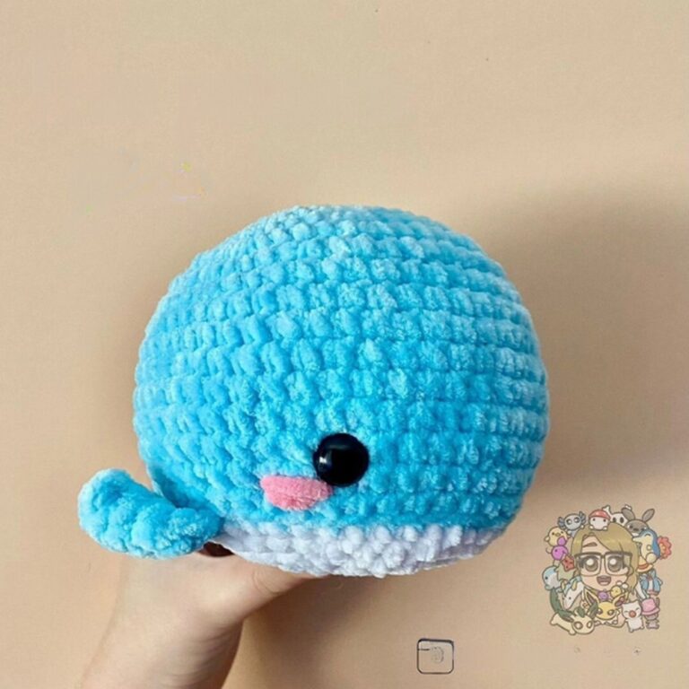 Free Crochet Whale Pattern In Different Colors