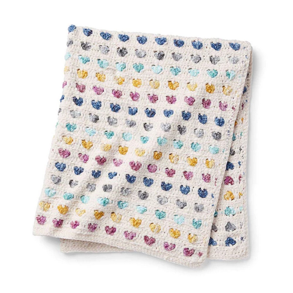 Heart Stitch Blanket