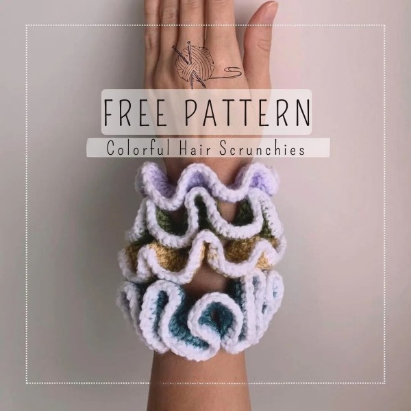 Free Crochet Scrunchie Pattern