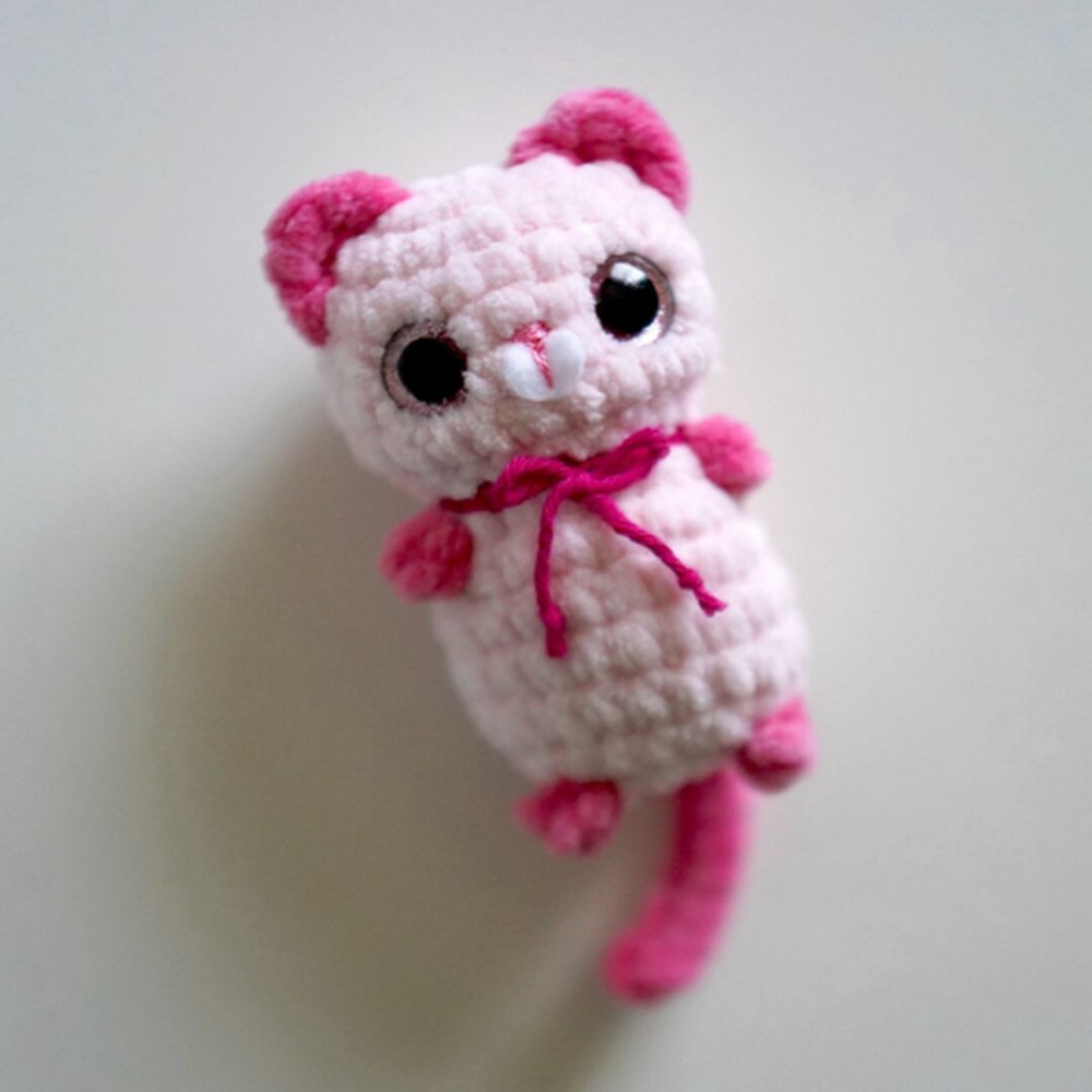 Crochet Pocket Kitty Cat Pattern Free