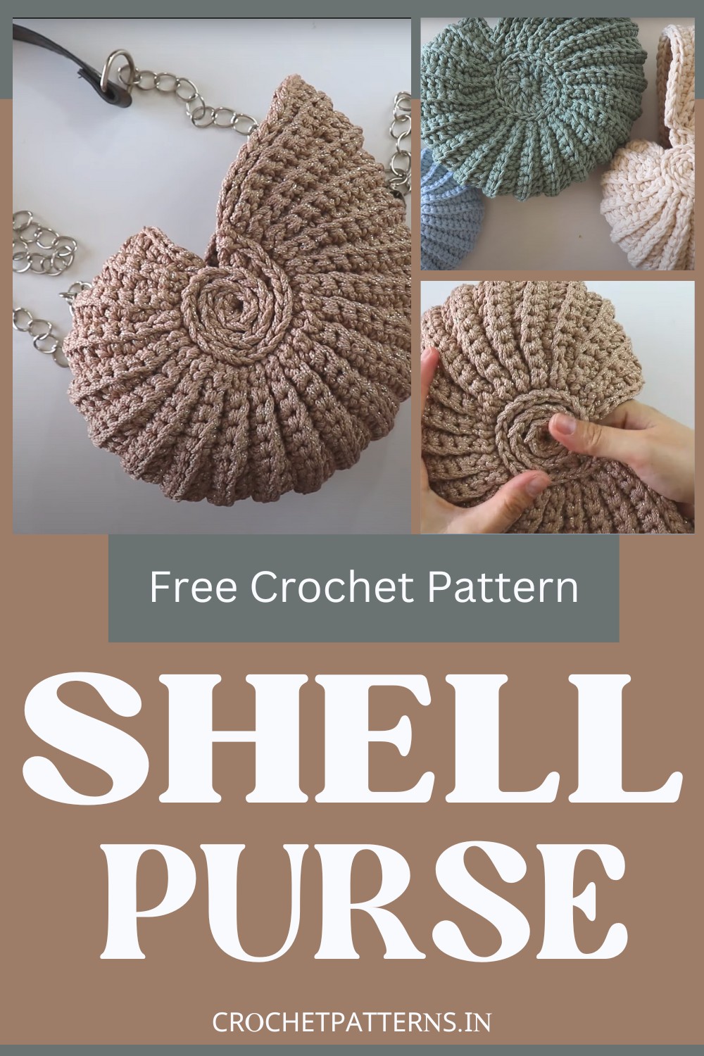 Crochet Shell Purse Pattern