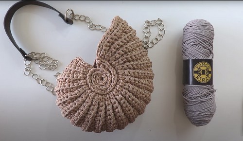 Crochet Shell Purse
