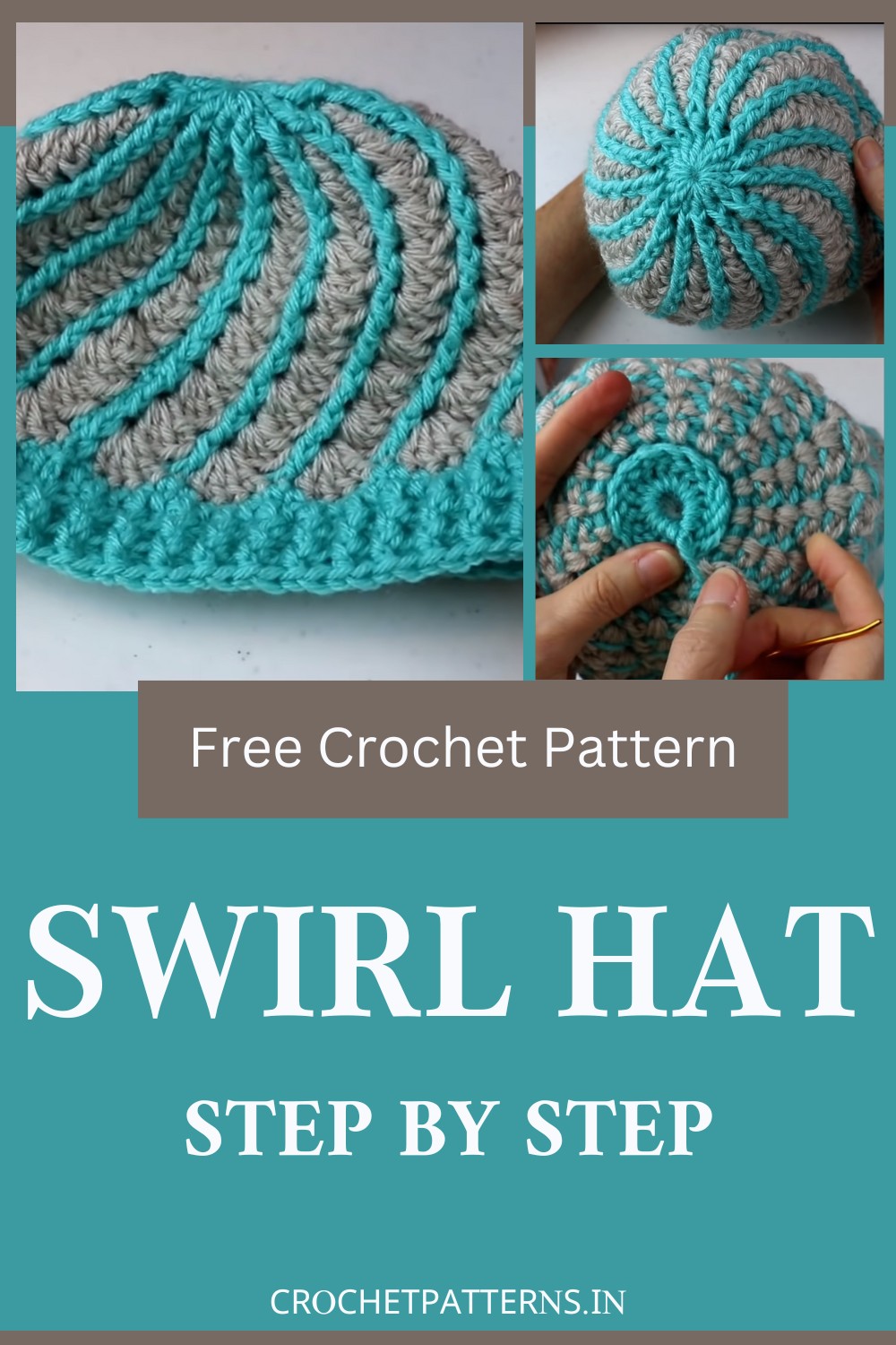 Crochet Swirl Hat Pattern