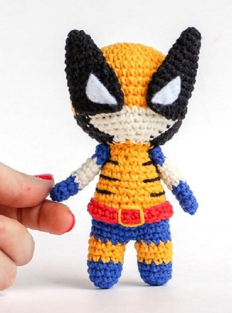 4 Unique Crochet Wolverine Patterns For Kids To Play
