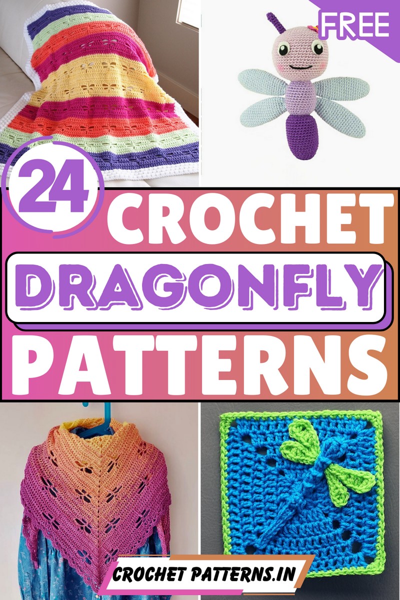 Free Crochet Dragonfly Patterns