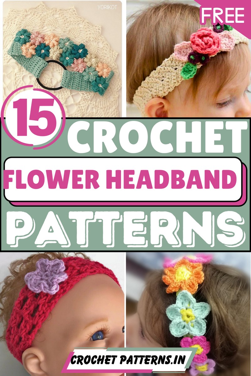 Free Crochet Flower Headband Patterns