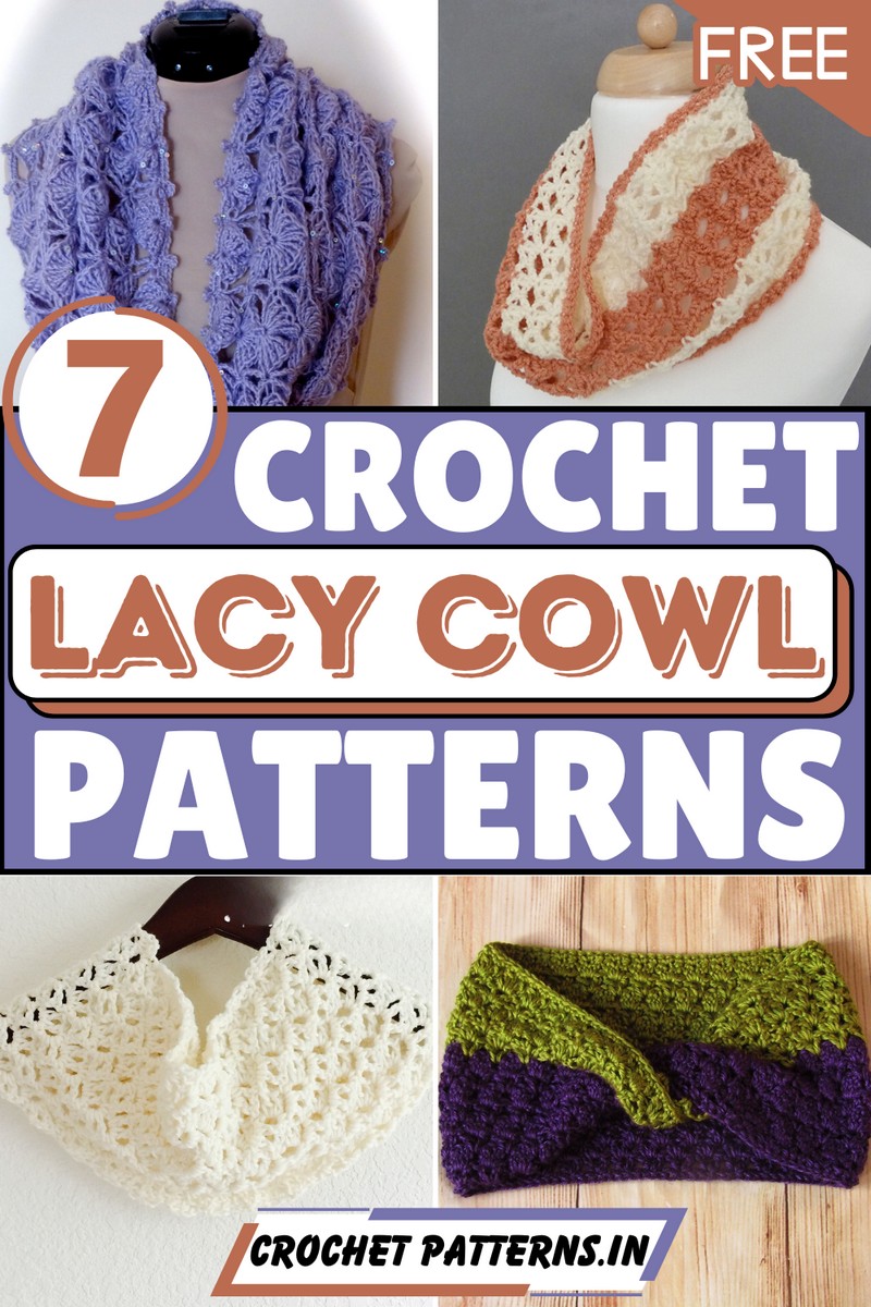 Free Crochet Lacy Cowl Patterns