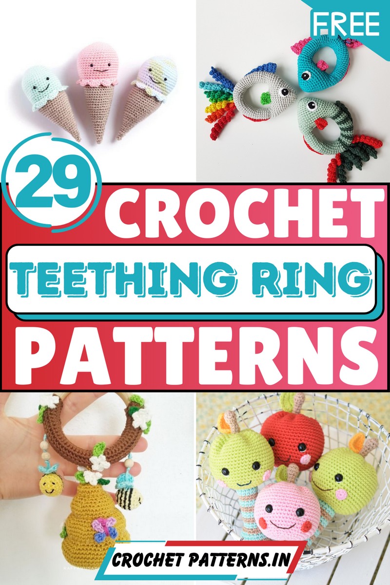 Free Crochet Teething Ring Patterns