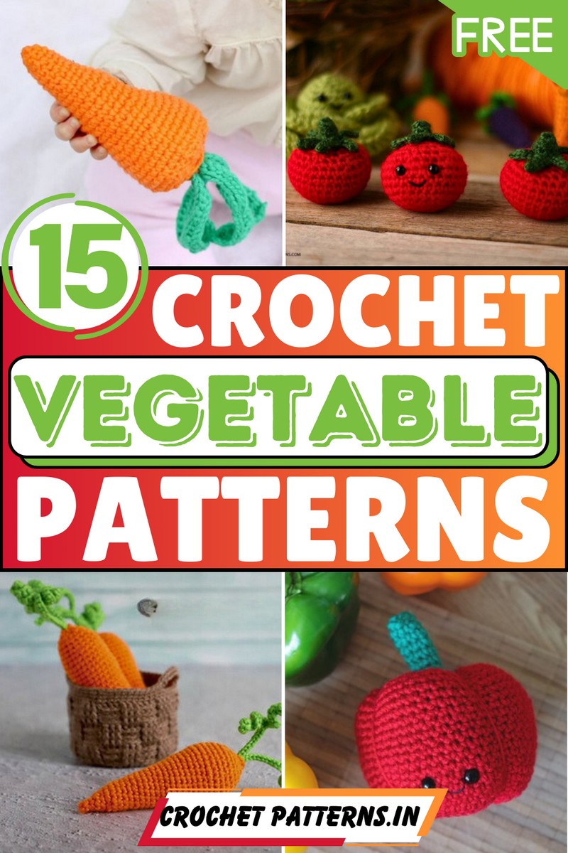 Free Crochet Vegetable Patterns