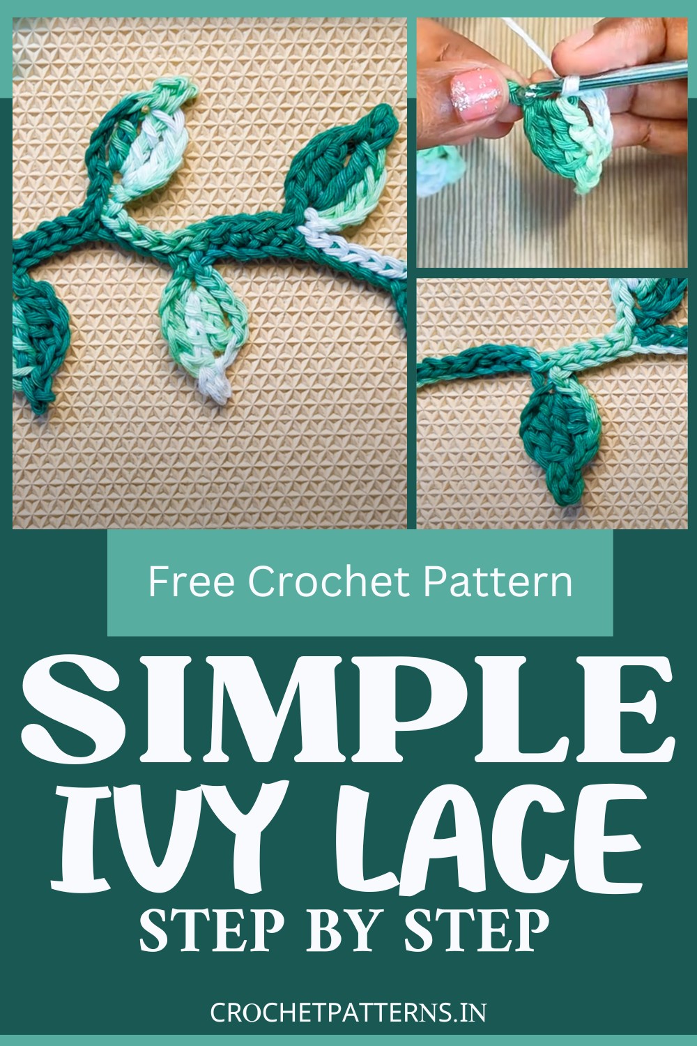 Simple Crochet Ivy Lace