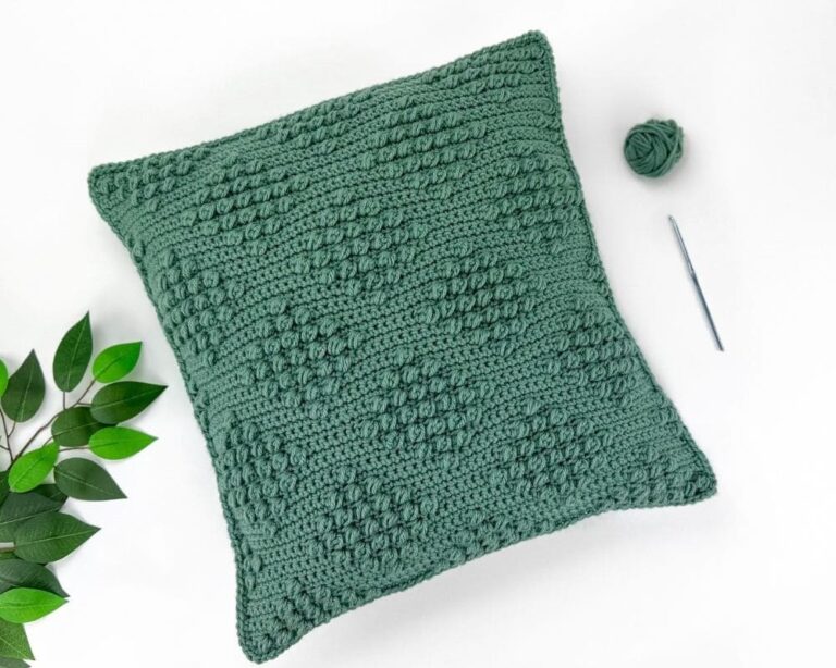 How To Crochet Bohemian Pillow Pattern