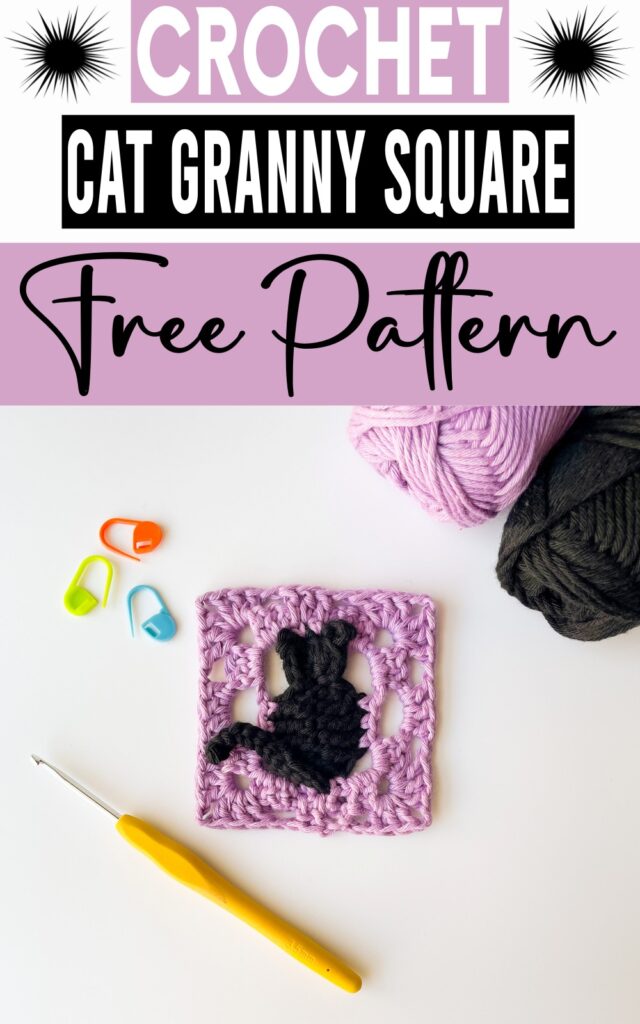 Crochet Cat Granny Square Patterns Free