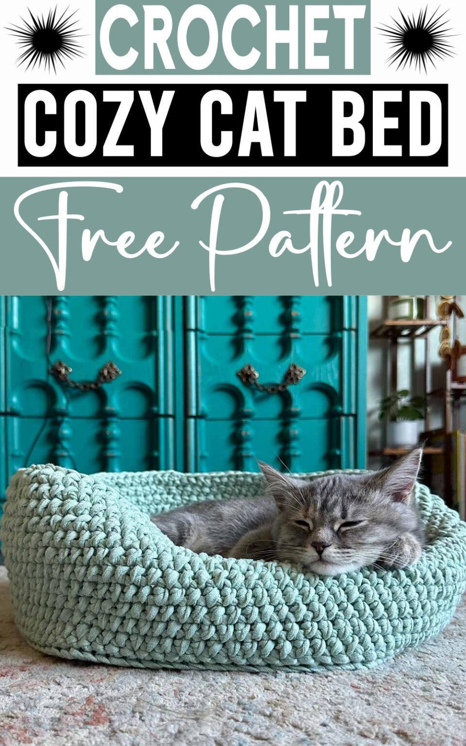 How To Crochet The Cozy Cat Bed