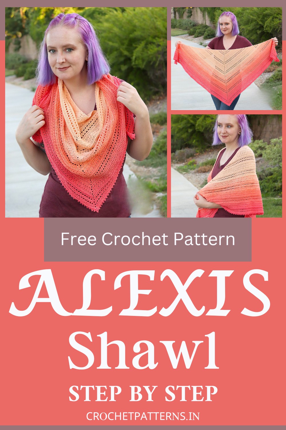 Crochet Alexis Shawl