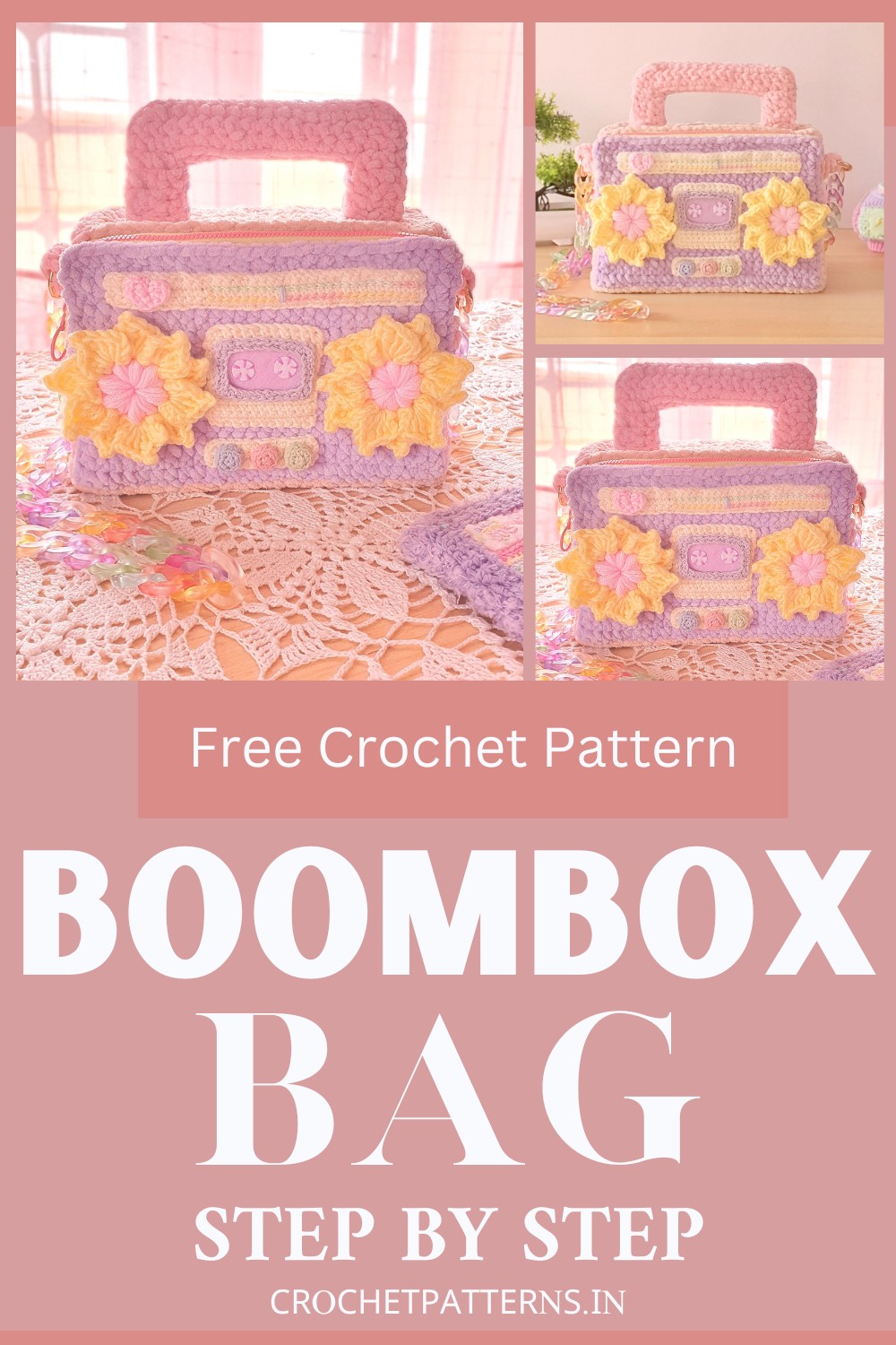 Crochet Boombox Bag