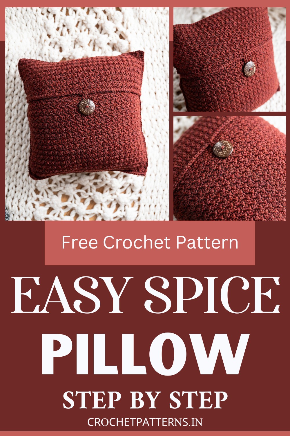 Crochet Easy Spice Pillow