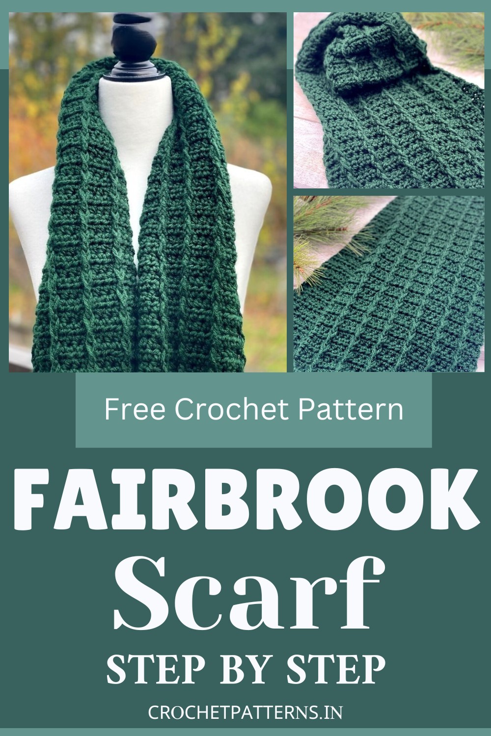 Crochet Fairbrook Scarf