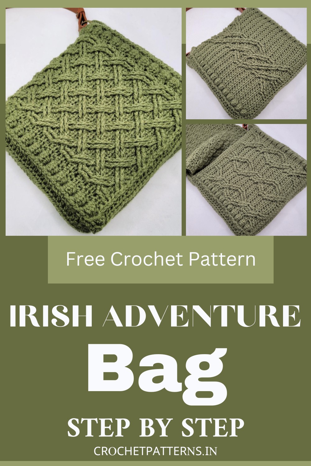 Crochet Irish Adventure Bag