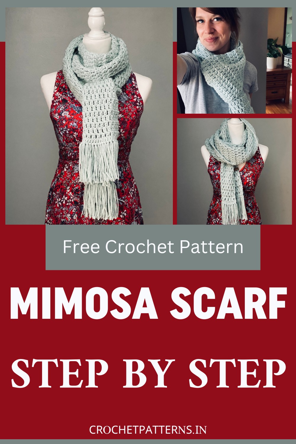 Crochet Mimosa Scarf