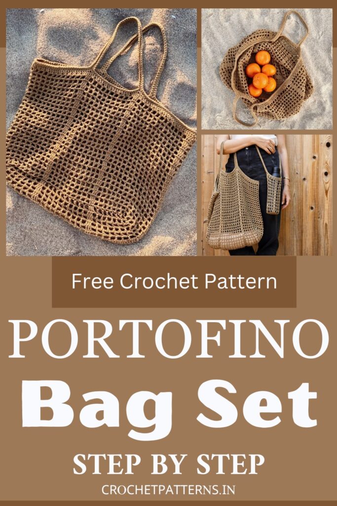 Crochet Portofino Bag Set Pattern Step By Step